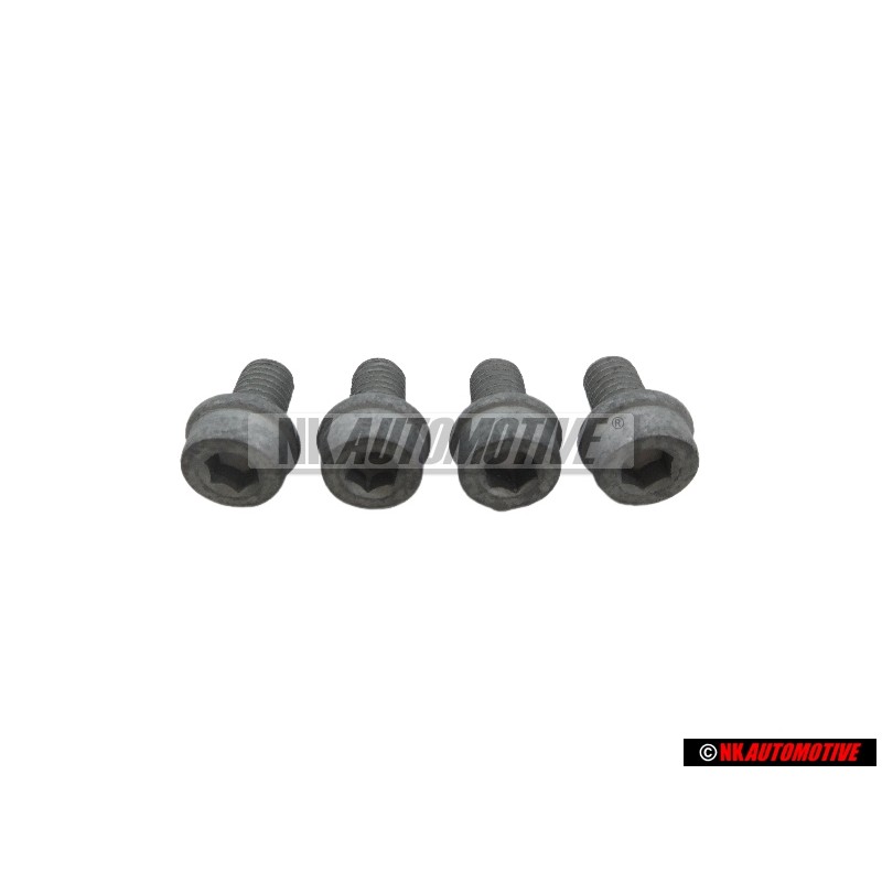 4x Original VW Socket Head Bolt With Inner Multipoint Head - N 90308607