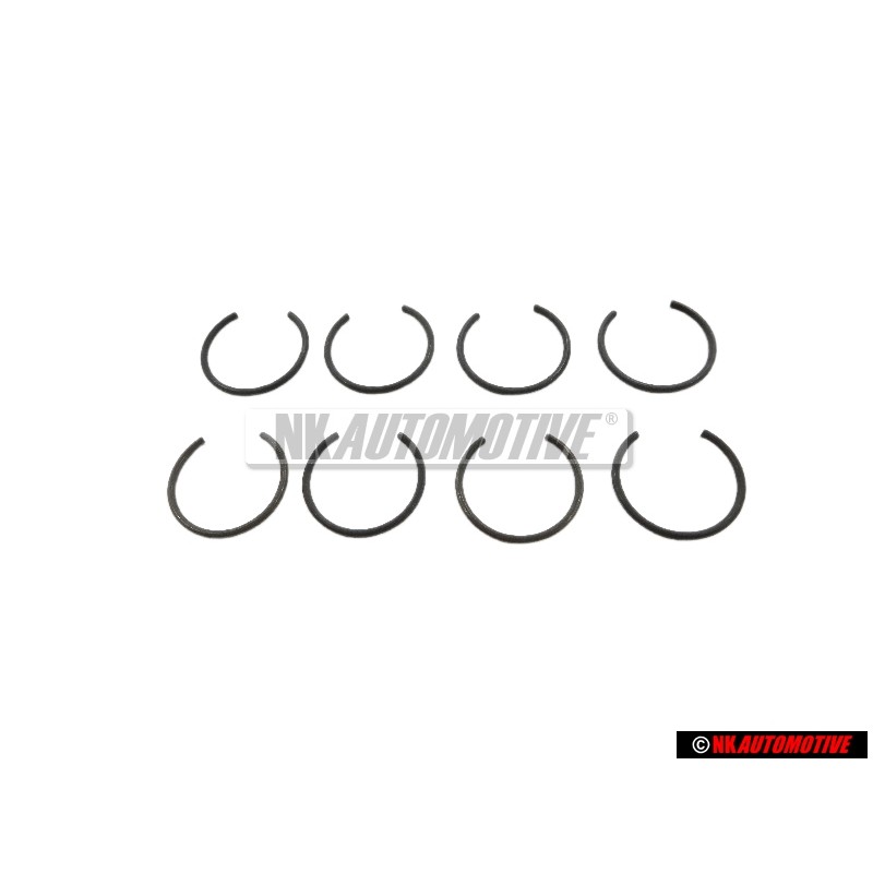 8x Original VW Securing Ring - N0122731