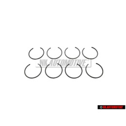 8x Original VW Snap Ring - N 0122771