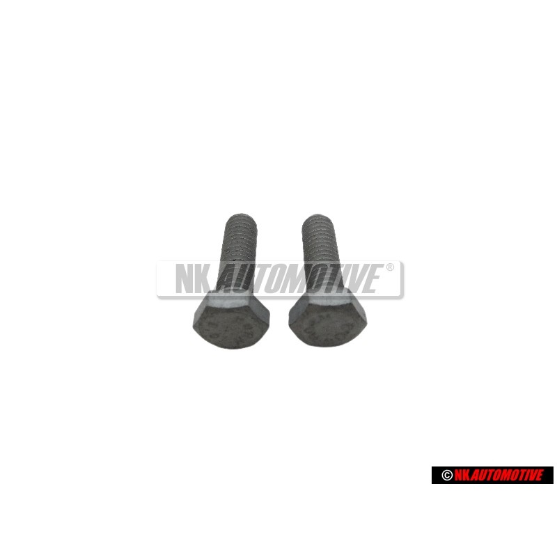 2x Original VW Hexagon Bolt M6x20 - N 01021723