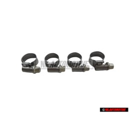 4x Original VW Fuel Hoses Clamp 8-12x8x0.4 - N 90107203