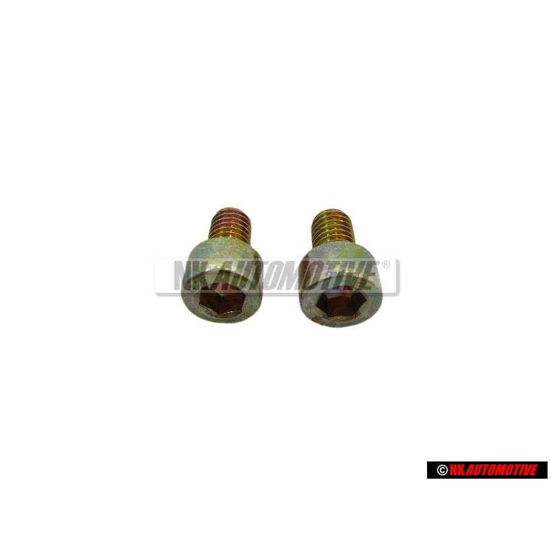 2x Original VW Socket Head Bolt M6x10 - N 0147503