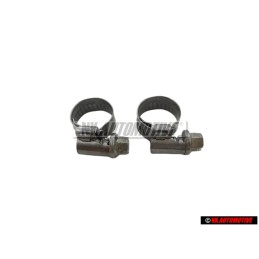 2x Original VW Fuel Hoses Clamp 8-12x8x0.4 - N 90107203