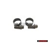 2x Original VW Fuel Hoses Clamp 8-12x8x0.4 - N 90107203