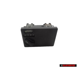 Original VW Fresh Air And Heater Controls Satin Black - 701959531 01C