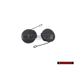 Original Audi Cover Cap Black - 8Z0898405 3FZ