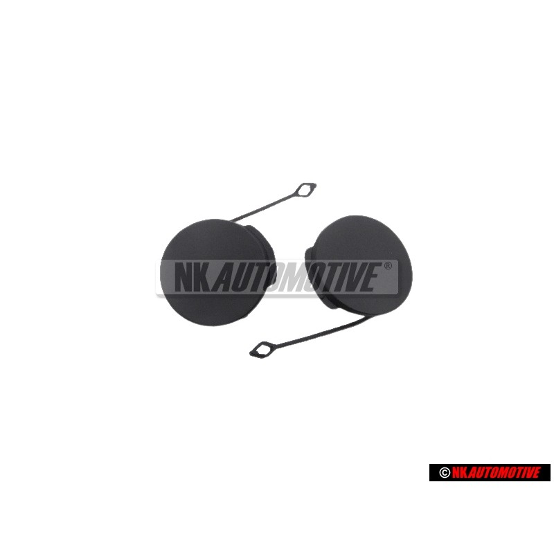 Original Audi Cover Cap Black - 8Z0898405 3FZ