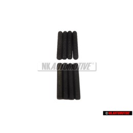 8x Original VW Threaded Pin - N 0145452