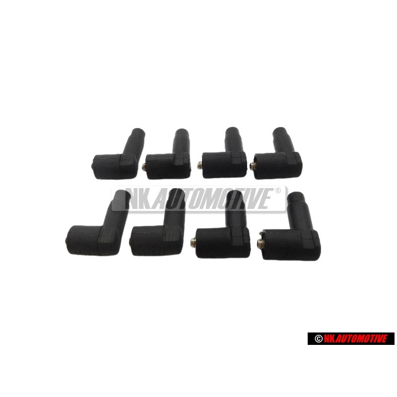 8x Original VW Connector (Screened) For Ignition Leads - 036035281A