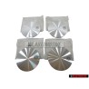 4x Original VW Hub Cap - 191601149F