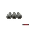 3x Original VW Hexagon Socket head Bolt M8x12 - N 0147068