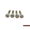 4x Original VW Hexagon Bolt - N 0103467