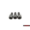 3x Original VW Hexagon Socket Head Bolt M6x15 - N 01470213