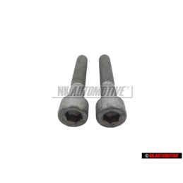 2x Original VW Socket Head Bolt With Hexagon Socket Head - N 0147591