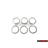 6x Original VW O-ring Sealing Washer 12x15, 5x1.5 - N 0138128