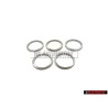 5x Original VW O-ring Sealing Washer 12x15, 5x1.5 - N 0138128