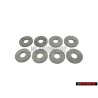 8x Original VW Washer 6.4x18x1.6 - N 01166620