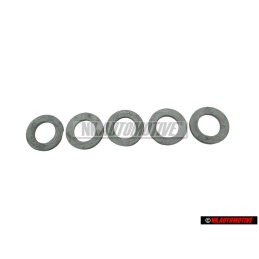 5x Original VW Washer 8.4x15x1.6 - N 01155813