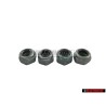 4x Original VW Hexagon Nut, Self-Locking - N 01118312