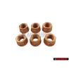 6x Original VW Hexagon Collar Nut - 046145749