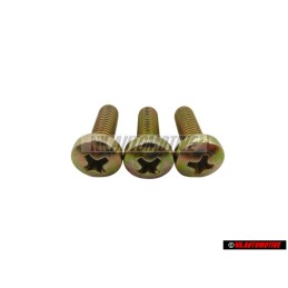 3x Original VW Fillister Hd Bolt - N 0141313