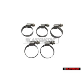 5x Original VW Clamp 16-28x9x0.5 - N 90561801