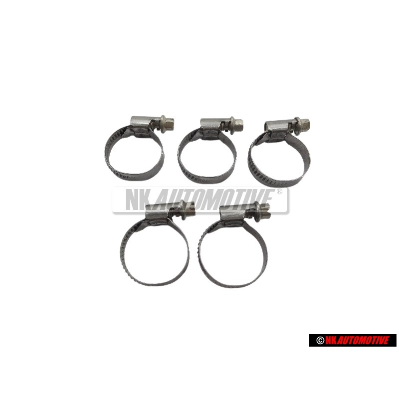 5x Original VW Clamp 16-28x9x0.5 - N 90561801