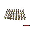 32x Original VW Rivet - N 0136331
