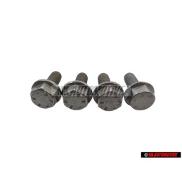 4x Original VW Hex Collared Bolt - N 10155906