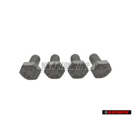 4x Original VW Hexagon Bolt - N 01023820