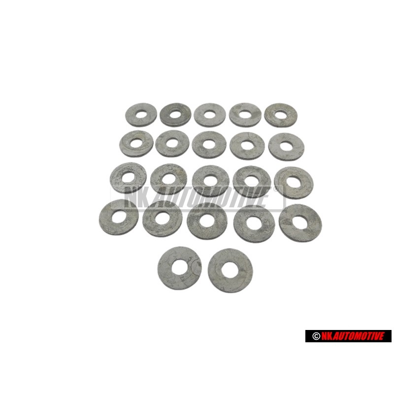 22x Original VW Washer 6.4x18x1.6 - N 01166620