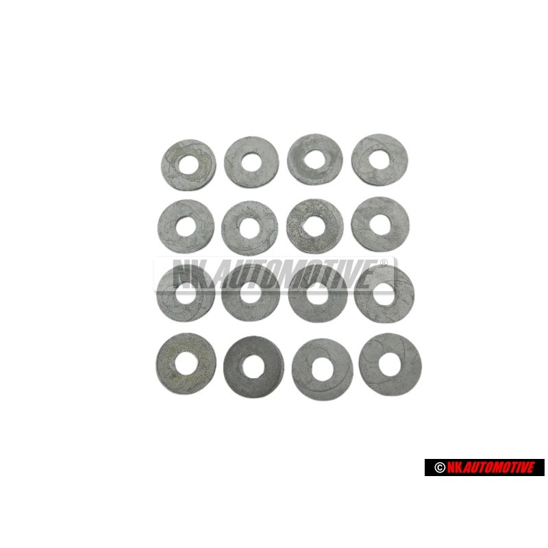 16x Original VW Washer 6.4x18x1.6 - N 01166620