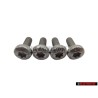 4x Original VW Oval Hexagon Socket Head Bolt M6x15 - N 10029206
