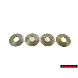 4x Original VW Belleville Concave Spring Washer - 311837943