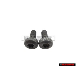 2x Original VW Oval Hexagon Socket Head Bolt M6x15 - N 10029206