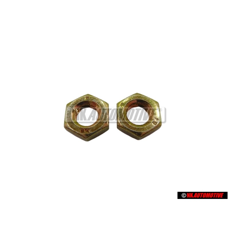 2x Original VW Hexagon Nut - N 0111165