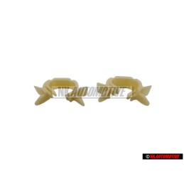 2x Original VW Clip For Pull Rod Door - 321837199