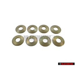 8x Original VW Belleville Concave Spring Washer - 311837943