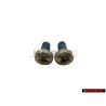 2x Original VW Oval Head Bolt Self Locking - N 01412913