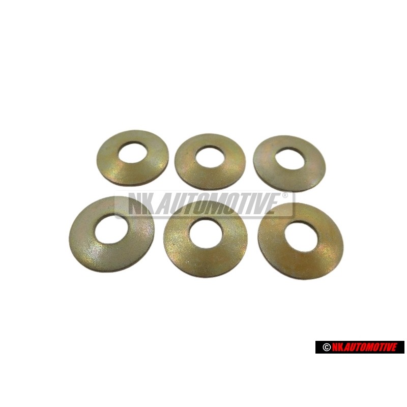 6x Original VW Belleville Concave Spring Washer - 311837943