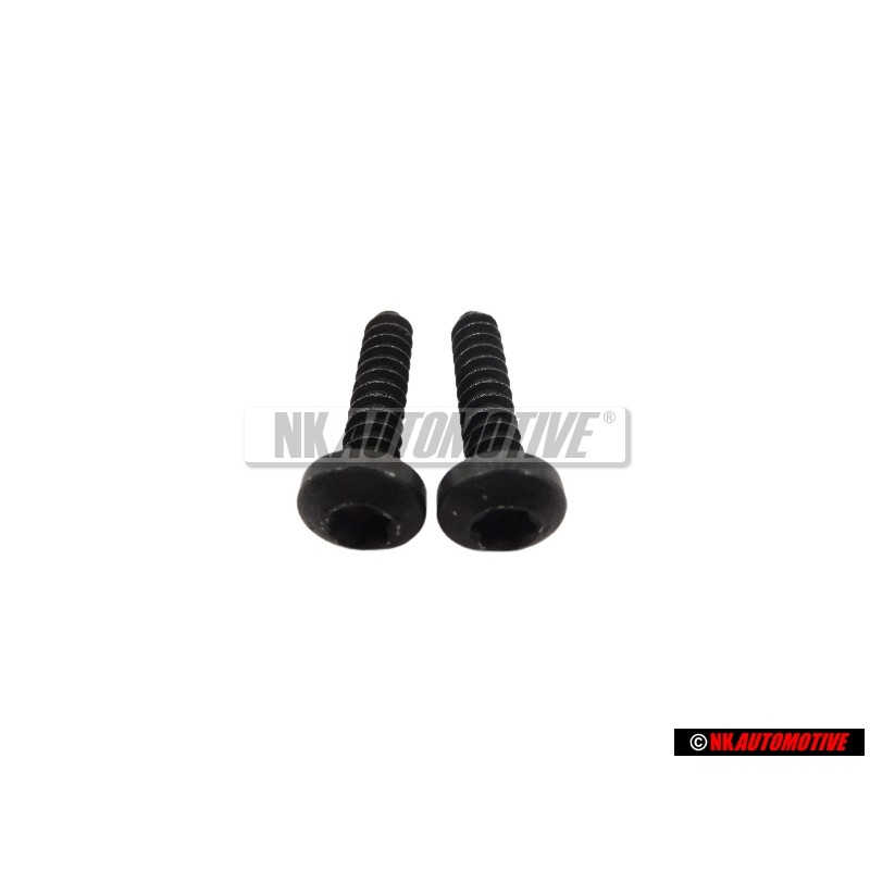 2x Original VW Hexagon Socket Oval Head Bolt - N 10661801