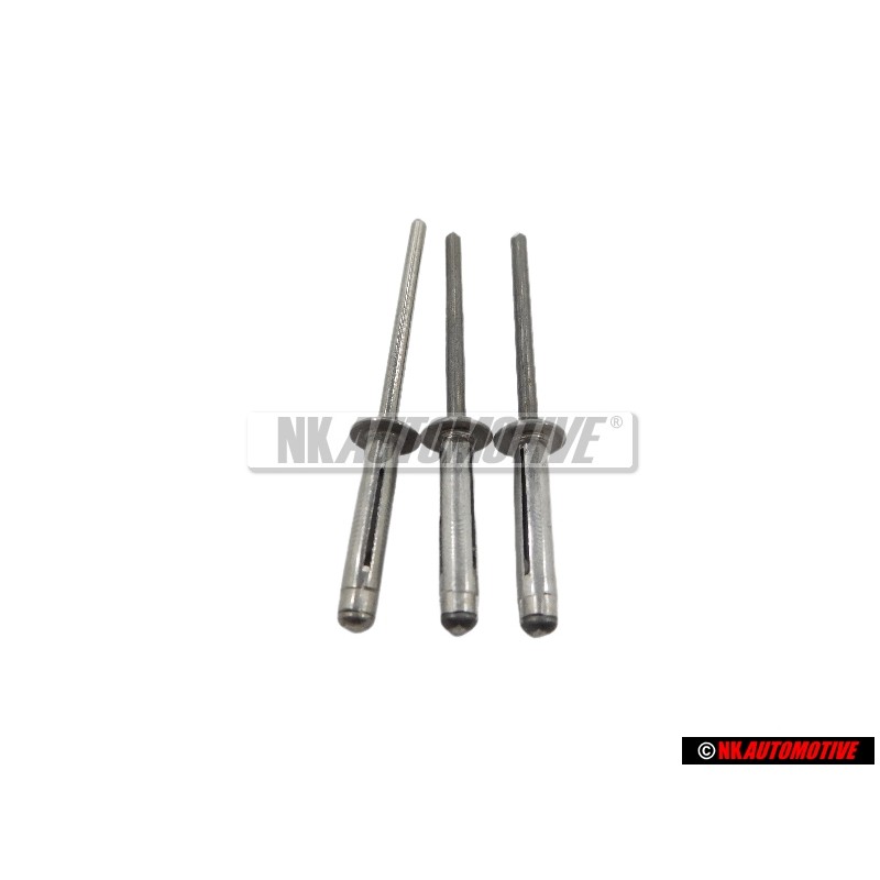 3x Original VW Pop Rivet - N 90346301