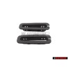 2x Original VW Trim Satin Black - 165857849 01C