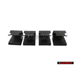 4x Original VW Clip - 191857215