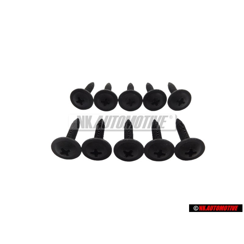 10x Original VW Dashboard Fillister HD Screw Bolt M4x20 - N 90241203