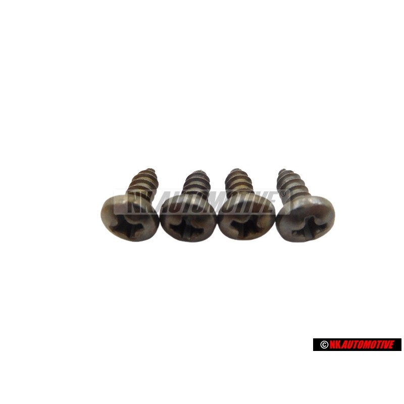 4x Original VW Oval Head Panel Screw - N 0139605