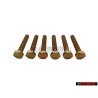 6x Original VW Hexagon Bolt - N 0102213