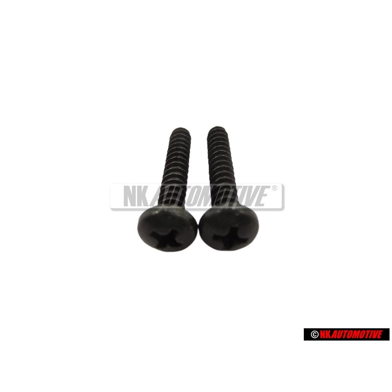 2x Original VW Oval Head Panel Screw - N 0439403
