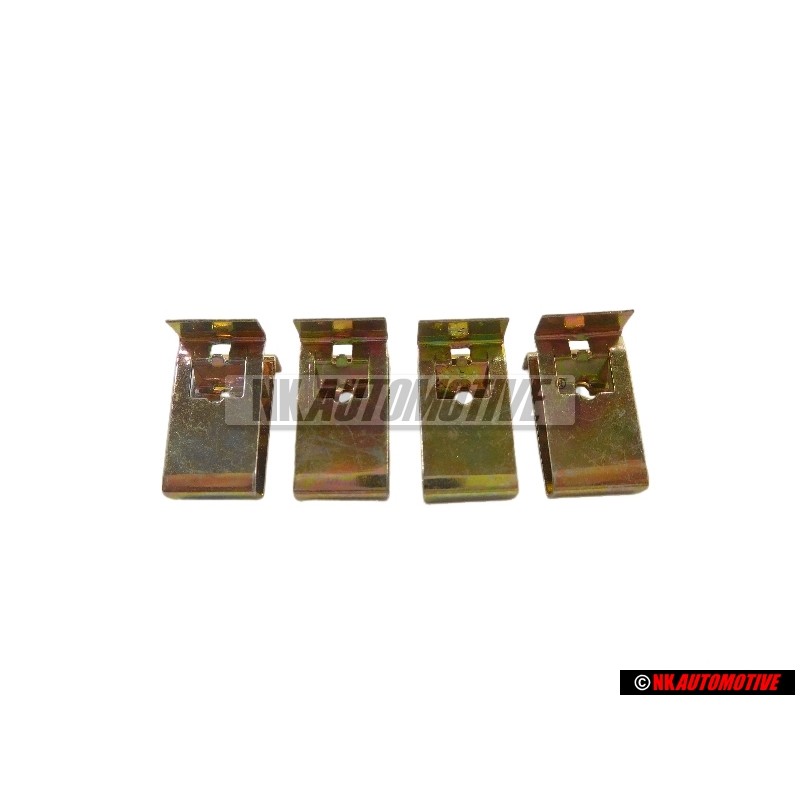 4x Original VW Clip - 893867276