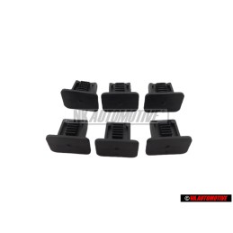 6x Original VW Headlining Headliner Retainer Trim Clip Strip - 357867646 9B9